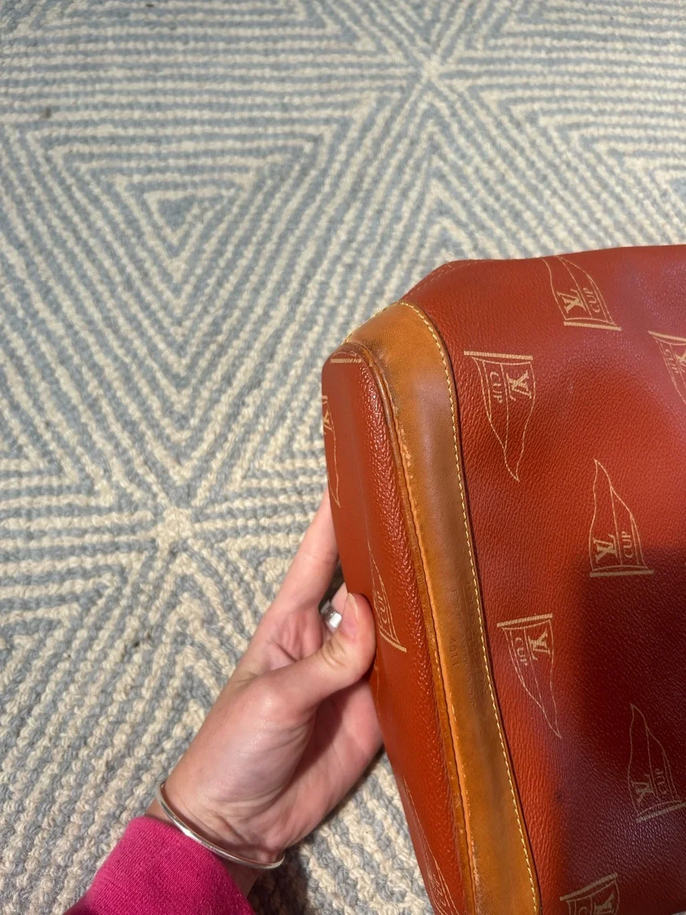 LOUIS VUITTON America's Cup Touquet Bag